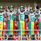 Senegalese fans bring the love